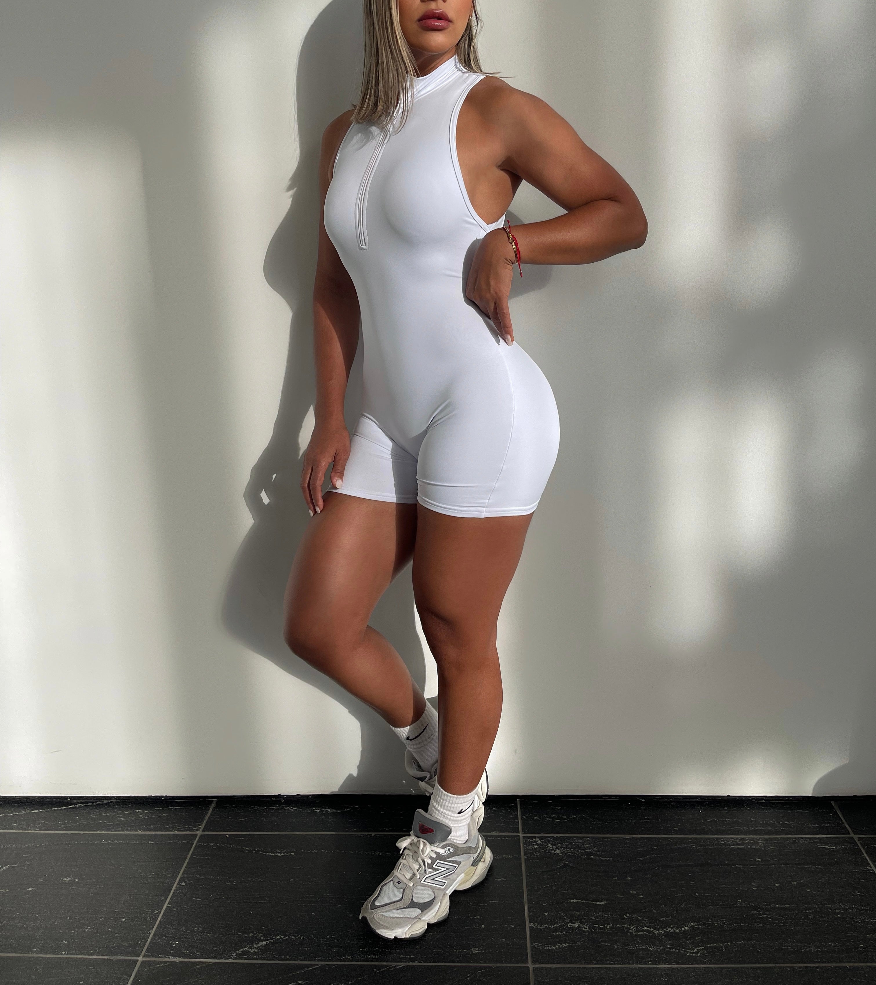 baby Got back romper - white (Copy)