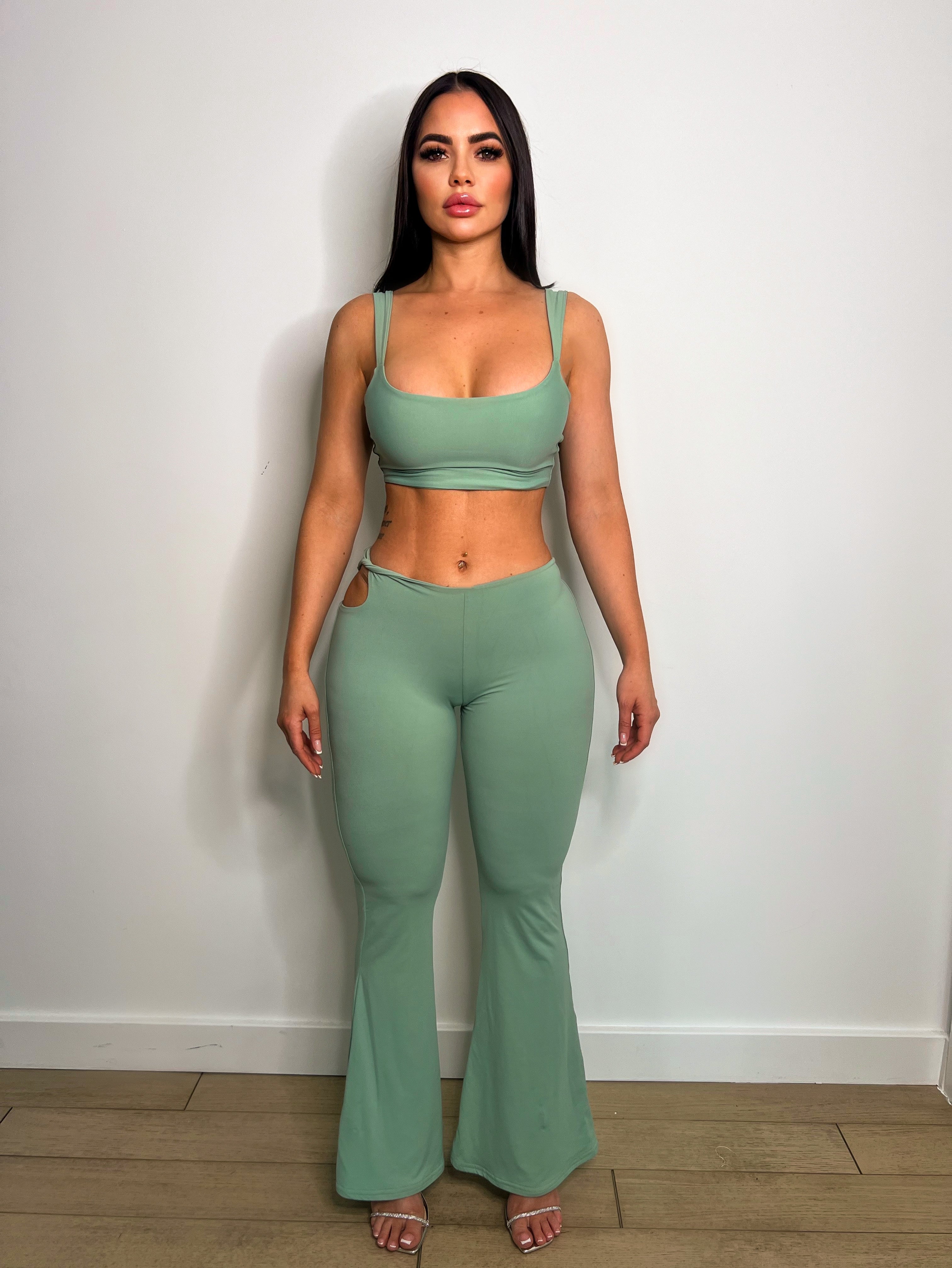 Don't get twisted Set - Olive