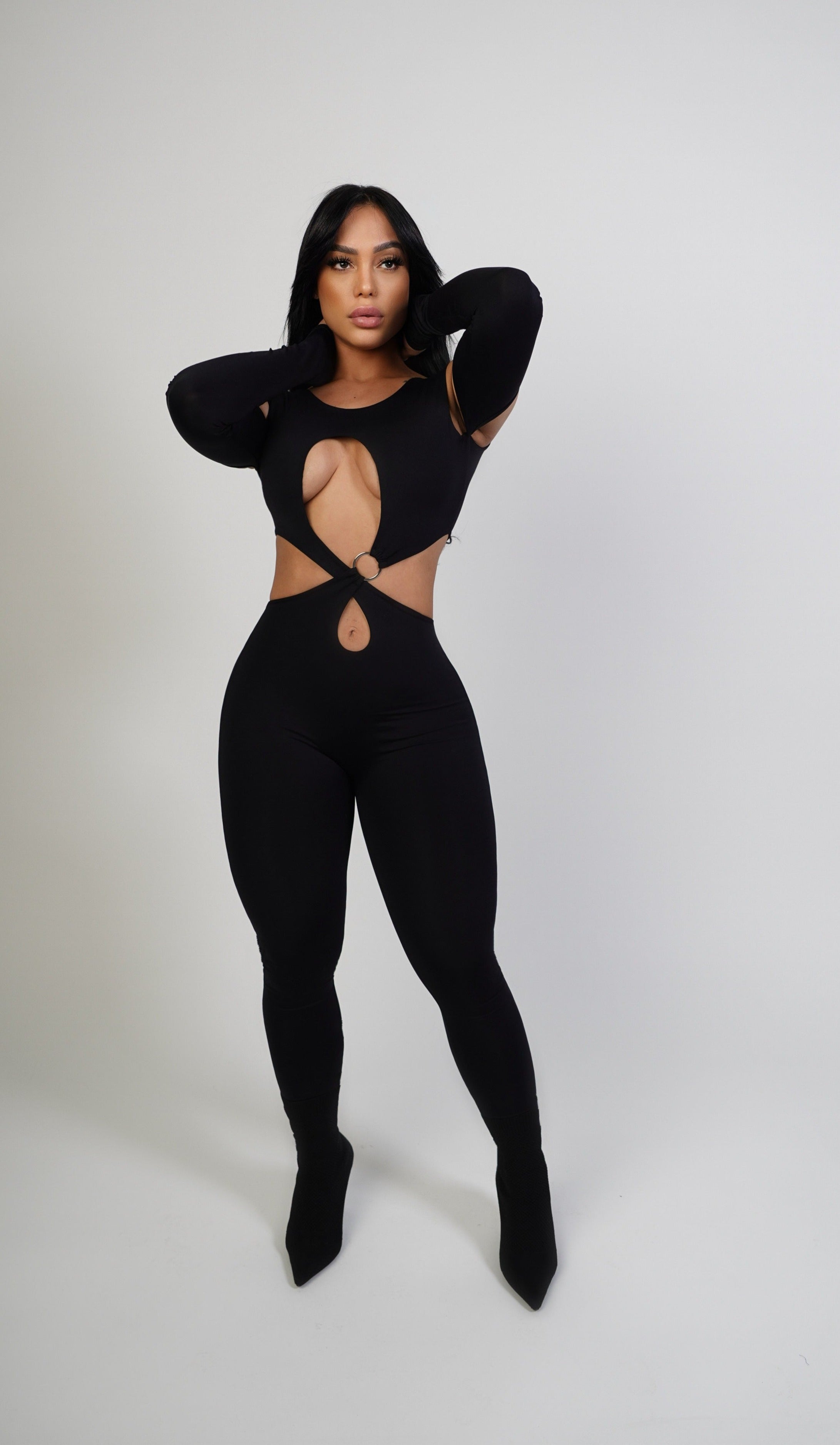 NEVER BLEND SNATCHED  Jumpsuit - Black