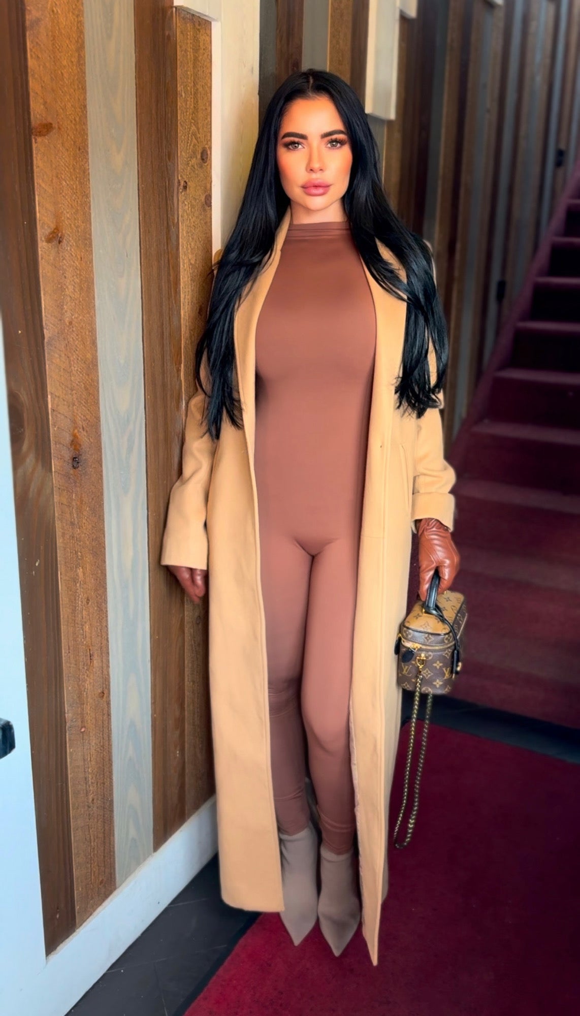 Chloe snatched Jumpsuit - brown