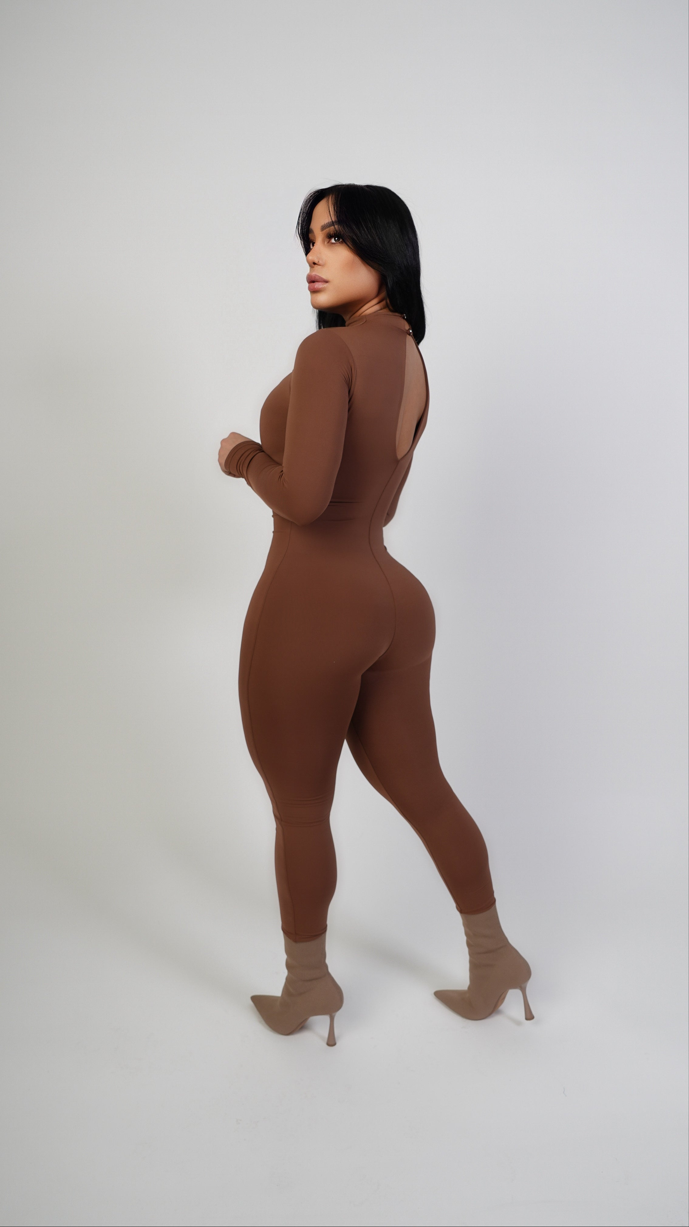 All day every day Jumpsuit - brown