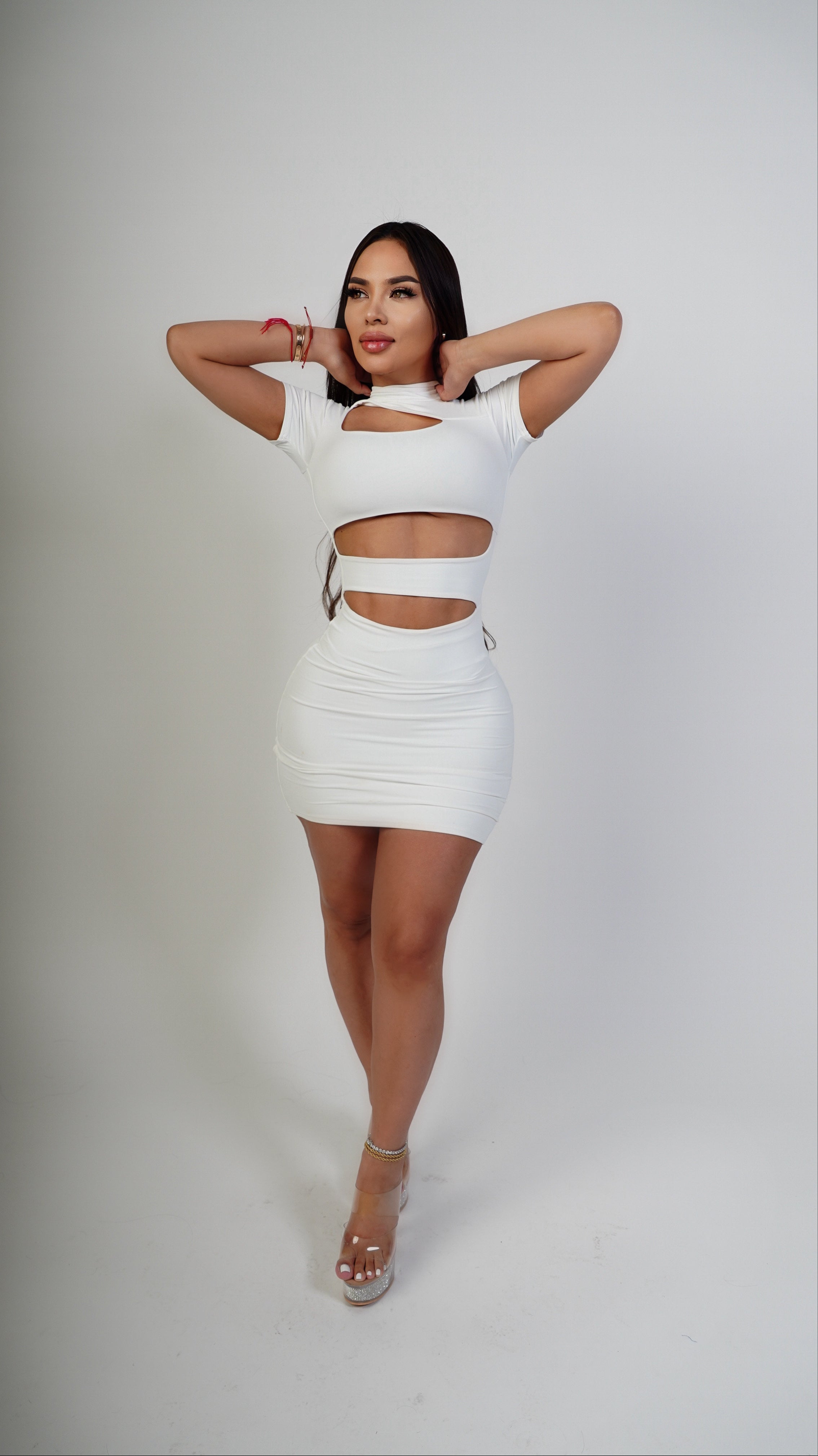 Classic love dress - beige