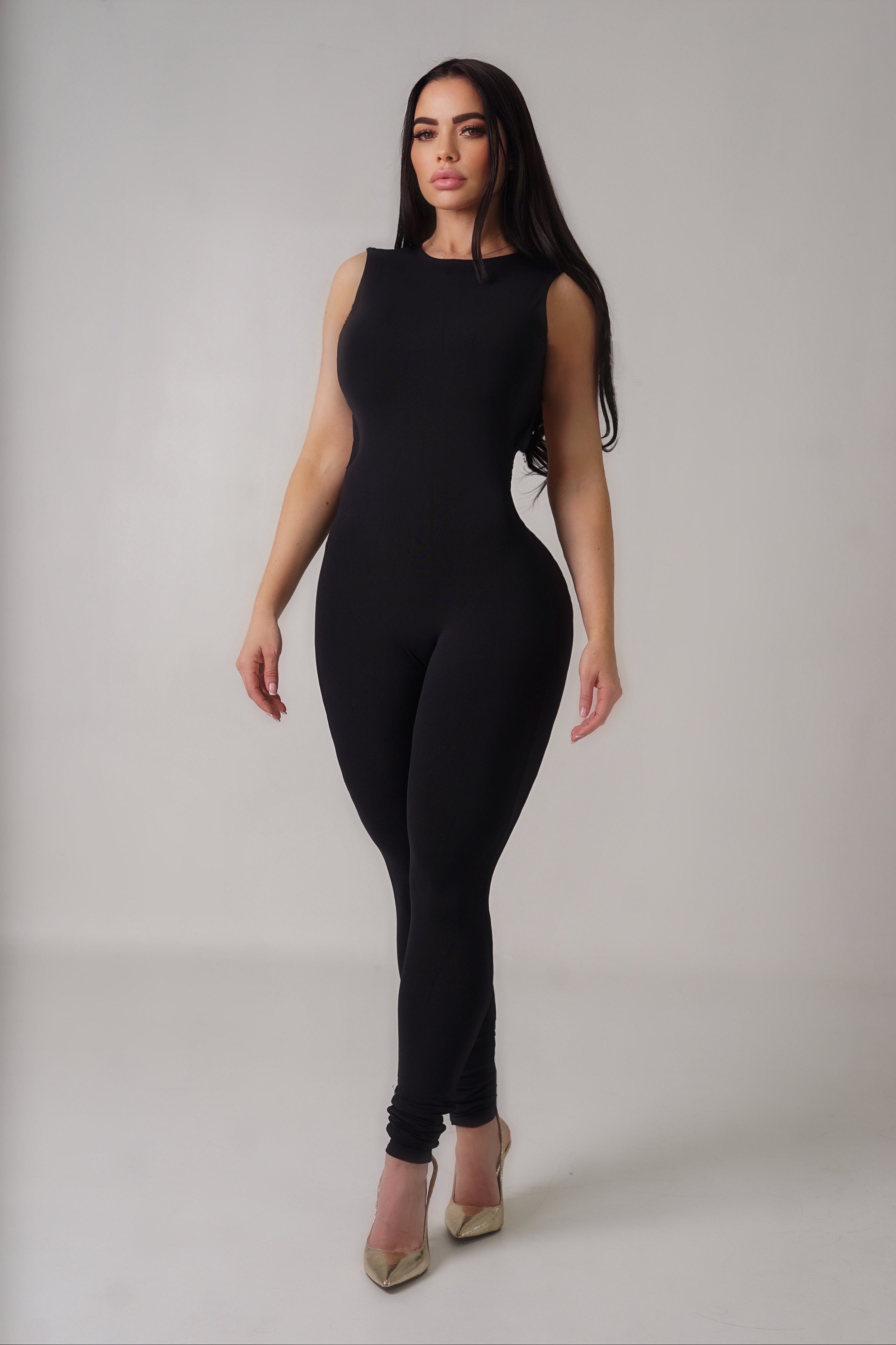 TANK   Jumpsuit - Black